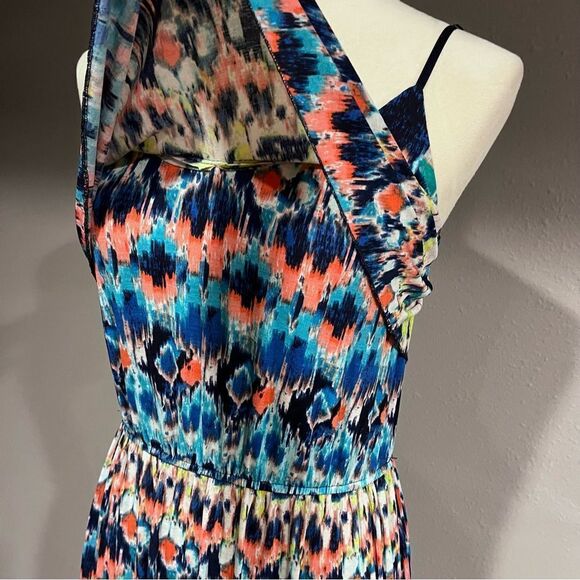 Maxi dress with straps - Picture 4 of 16